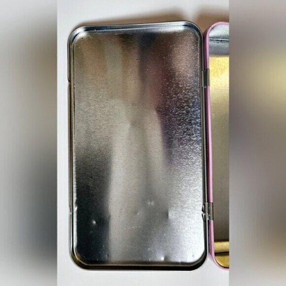 Hello Kitty Pink Tin Storage Box 💖 Sanrio Collectible - Picture 4 of 7